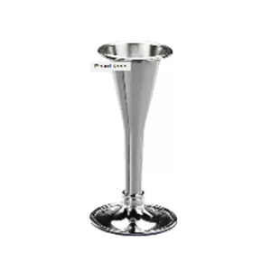 Estetoscopio pinard plateado de aluminio