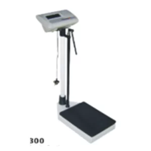 Balanza con tallímetro eléctrica 200 kg