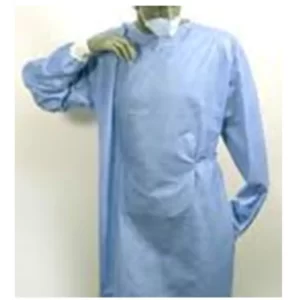 Bata quirúrgica estéril color blanca