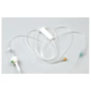 Equipo de suero con aguja descartable nro 21G x 1 1/2