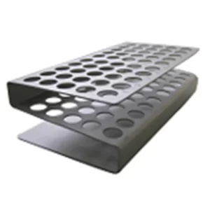 Gradillas de acero inoxidable para 25 tubos de 15-17ml tipo Z