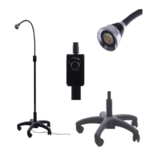 Lampara cuello de ganso con Luz Led