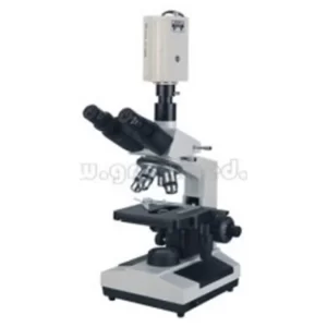 Microscopio binocular eléctrico con conexión a computadora