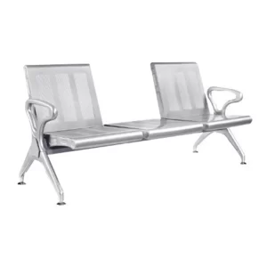 Sillones de espera de acero inoxidable