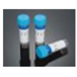 Tubos Vacutainer de vidrio de 12/75 - tapa celeste 2 ml